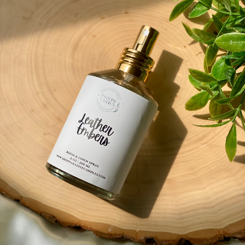 Leather Embers Room & Linen Spray